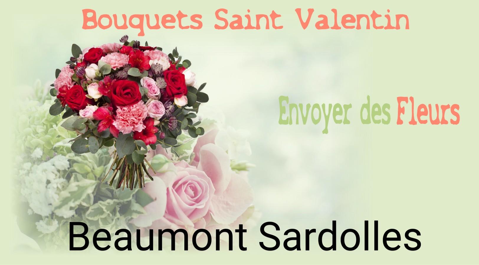 Roses de Saint-Valentin livrées à Beaumont-Sardolles